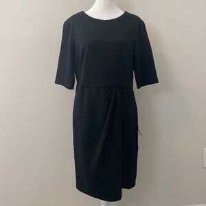 NWT! Lulus - XL Westwood Black Sleeve Sheath Dress